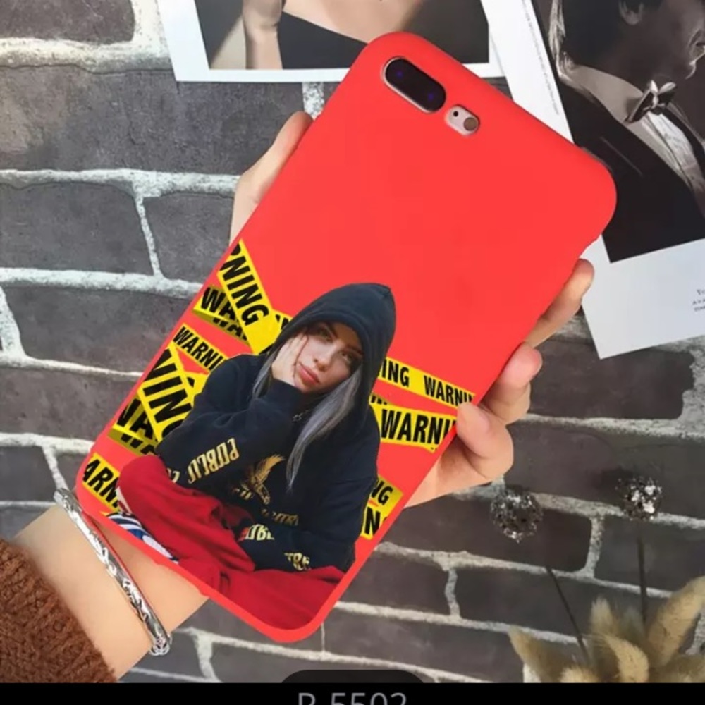NEW BILLIE EILISH RED IPHONE XR CASE